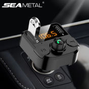 Bluetooth 5.0 Car MP3 Player with FM Transmitter