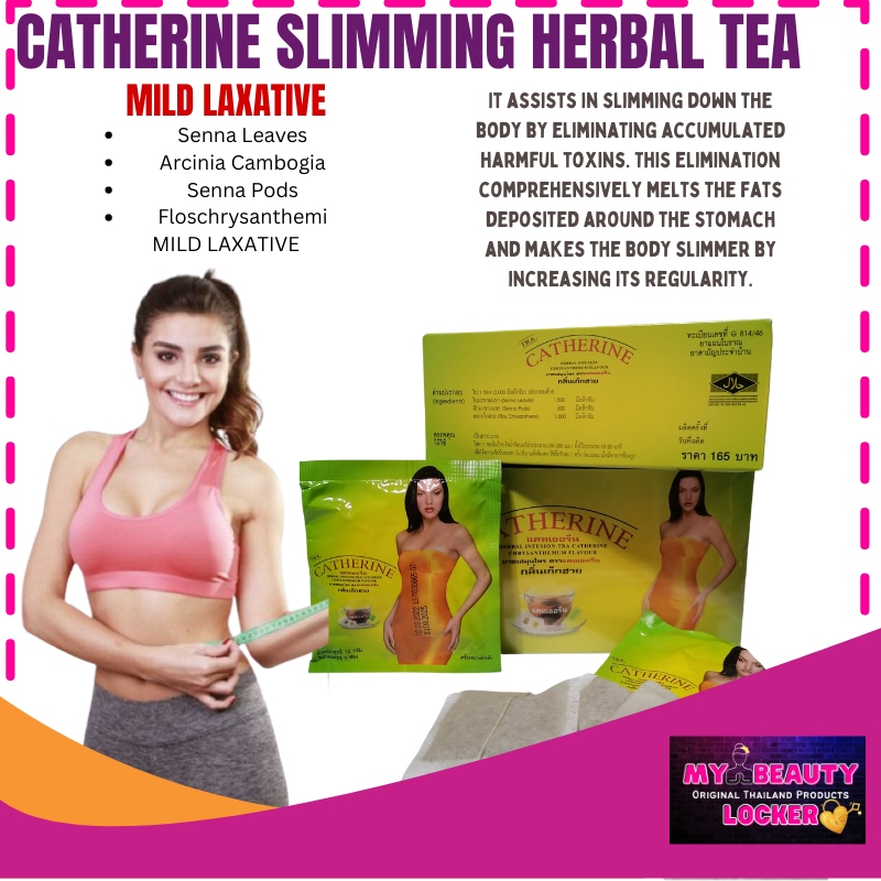 CATHERINE CHRYSANTHEMUM Natural Slimming Herbal Tea Mild Laxative