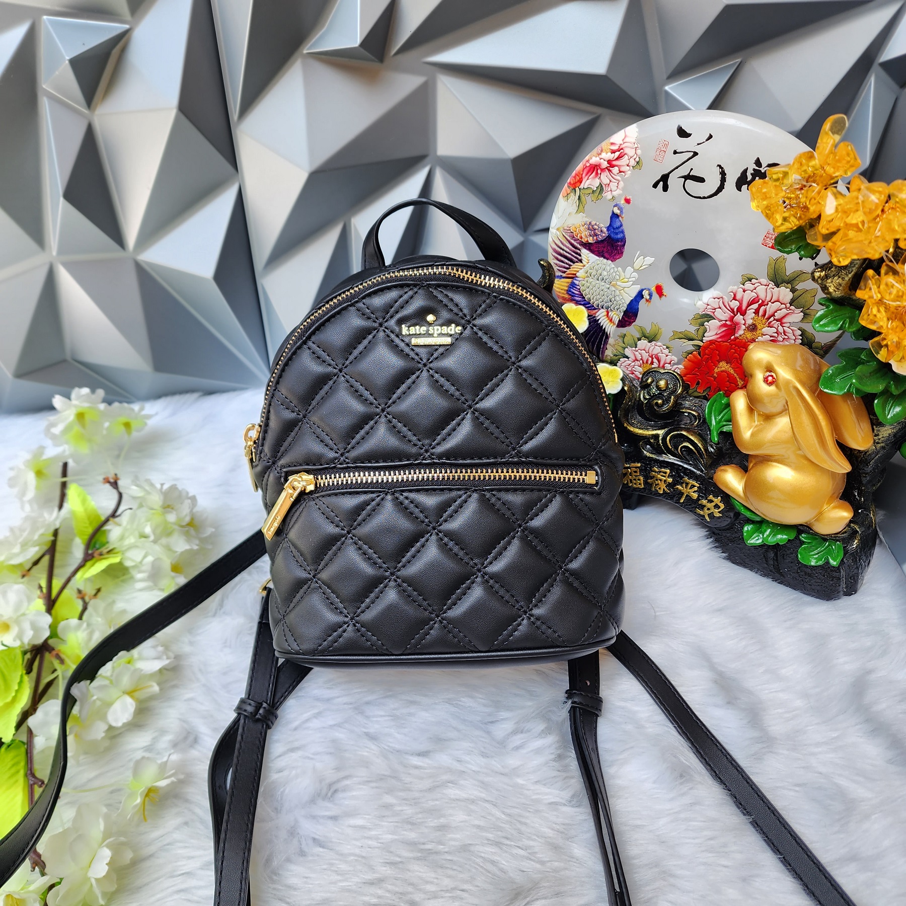 backpack purse kate spade mini backpack Kate Spade Mini Convertible Natalia Backpack Black