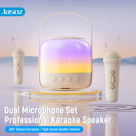 OPERATION X JM02 Wireless Karaoke Speaker with Dual Mics