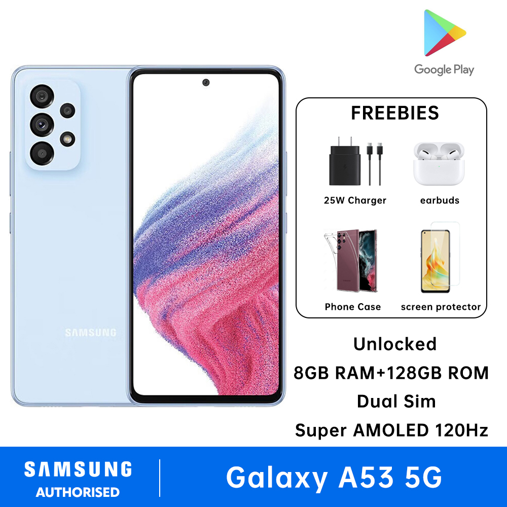 Samsung Galaxy A53 5G Smartphone Dual SIM 8GB RAM + 128GB ROM Android Super AMOLED 120Hz 5000 mAh Cell Phone - Image 2