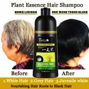 Herbal Hair Dye Shampoo for White to Black/Brown Hair