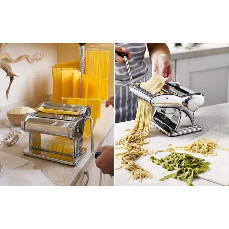 Stainless Steel multifunctional Pasta Making Machine Noodle Maker, Manual  Pasta Maker Dough Noodle press PASTA MACHINE PASTA MAKER Pasta Maker Machine  With Adjustable Thickness Settings Lazada PH