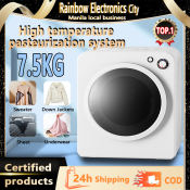 Ultra Durable Clothes Dryer with High-Temperature Pasteurization System
