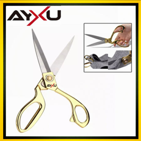 AYXU Tailor's Scissors: Stainless Steel Vintage Sewing Shears
