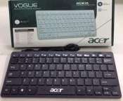 Acer Mini USB Keyboard for Laptop and PC, Black