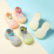 Cute Cartoon Baby Soft Sole Shoes by 