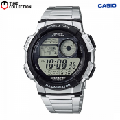 Casio Men's Digital Watch with 1 Year Warranty