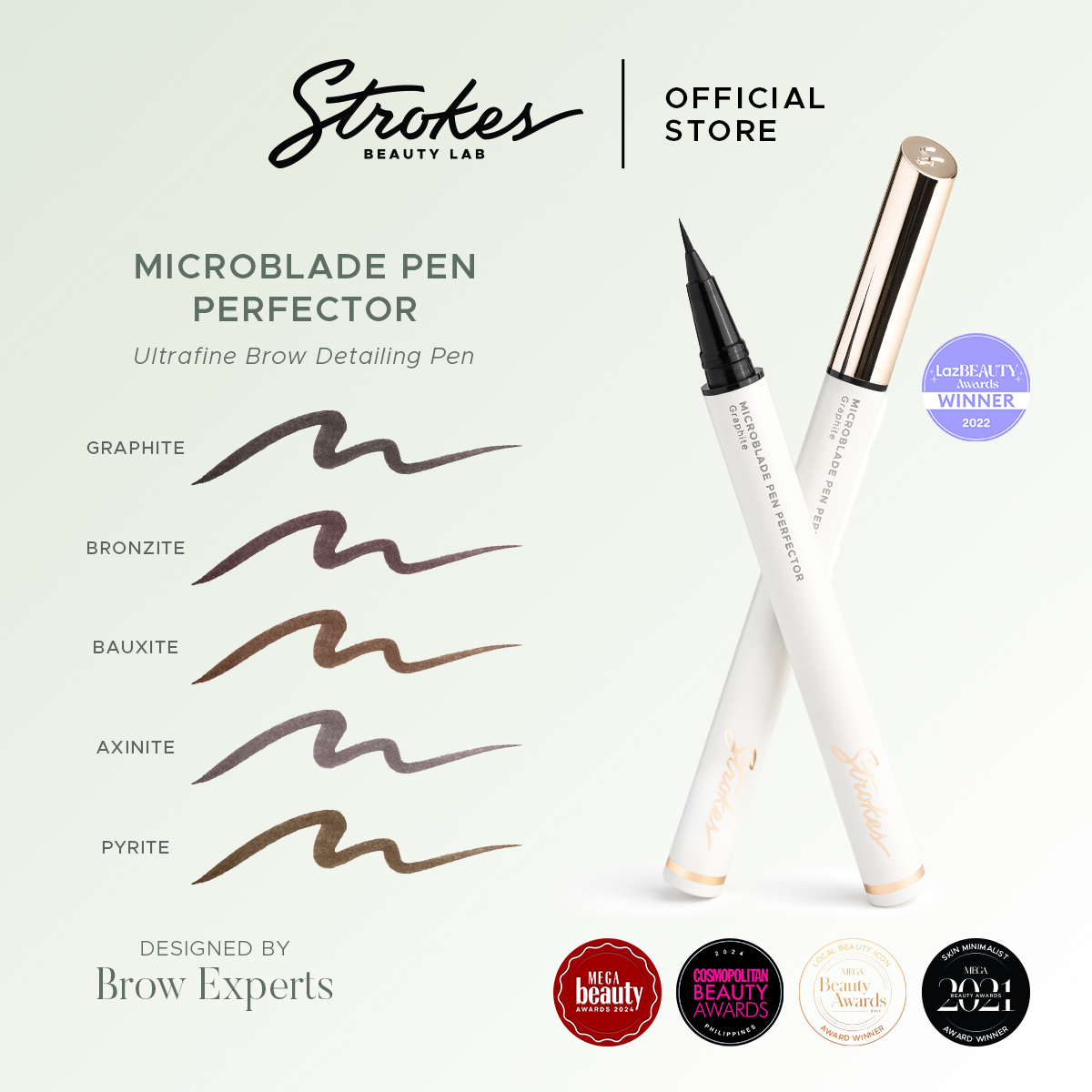Discount on Strokes Beauty Lab  shoes - SKU: Strokes Microblade Pen Perfector [ Ultra-Fine Brow Detailing Pen Microblading Effect ]