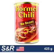 Hormel Chili Canned Meat No Beans 425 g