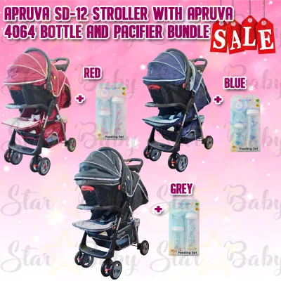 SD-12 Travel System Apruva Stroller for Baby with Car Seat Carrier (2)