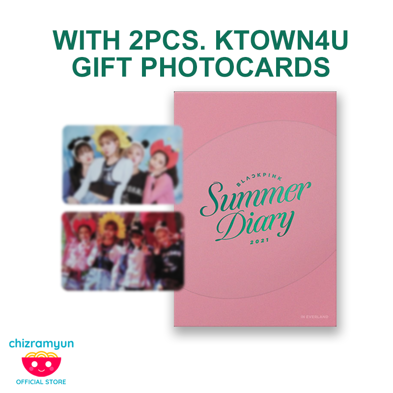 BlackPink Summer Diary 2021 In Everland DVD Official Gift