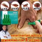 Fast-acting Waterproof Tick and Flea Remover for Dogs and Cats