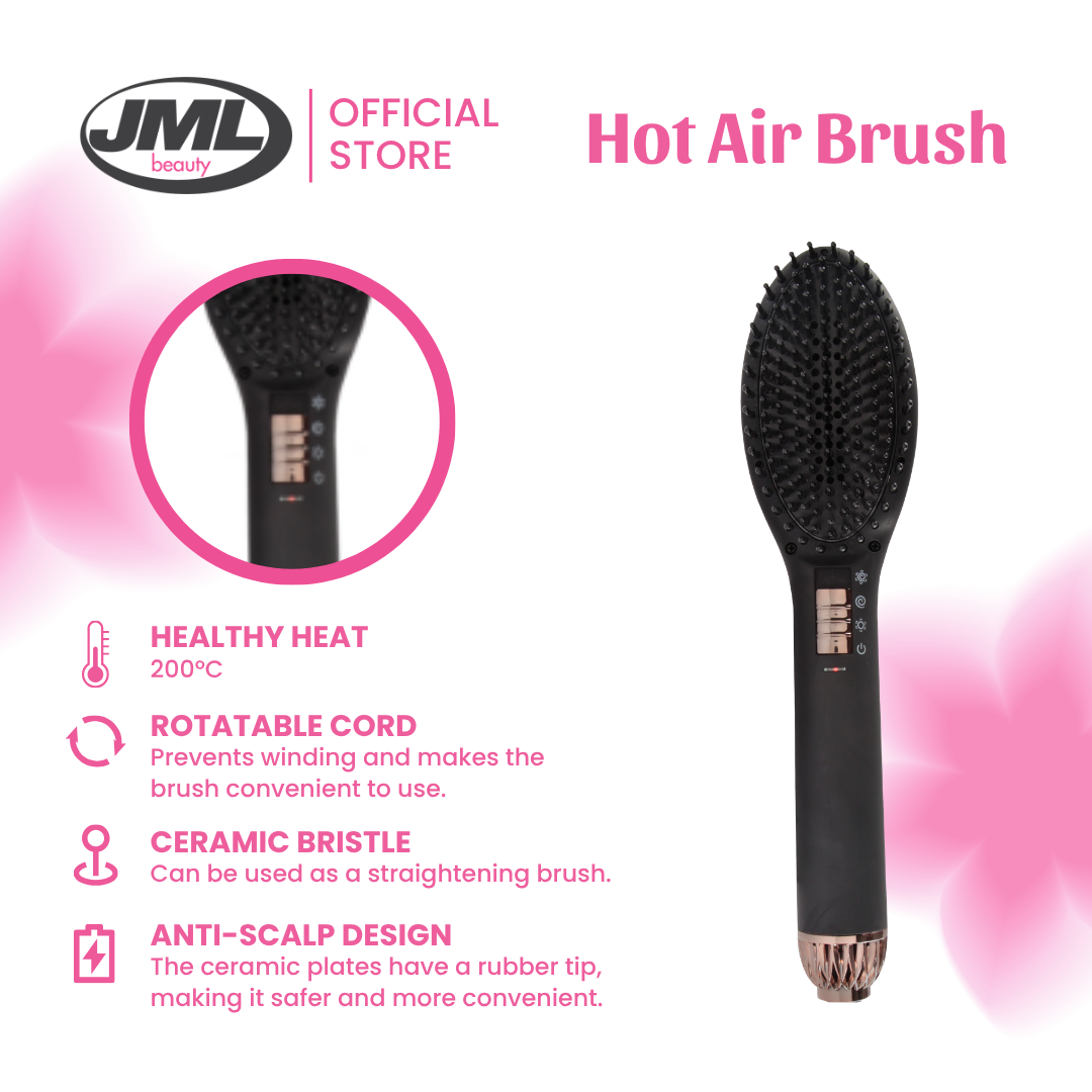 JML Aero Volumizer Hair Brush JHC-HDAEROV Fast Heating