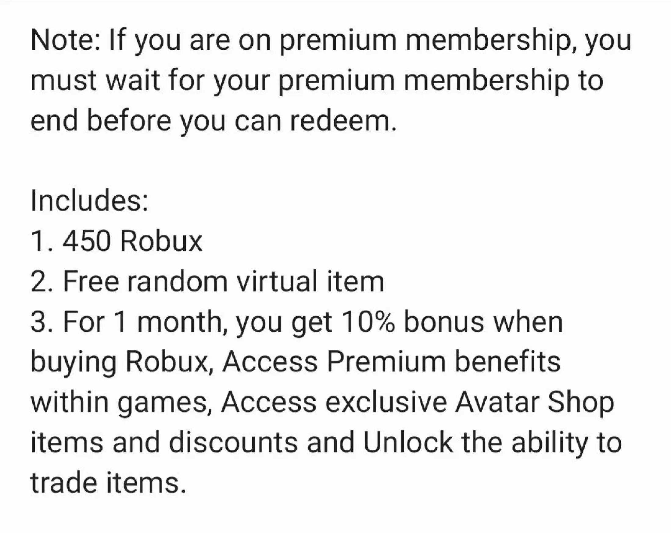 Robux Roblox Premium 450 Gift Card 450 Robux Points Digital Code Lazada Ph - robux container