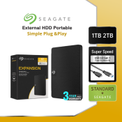Seagate Expansion Portable Drive 2TB USB 3.0 External HDD