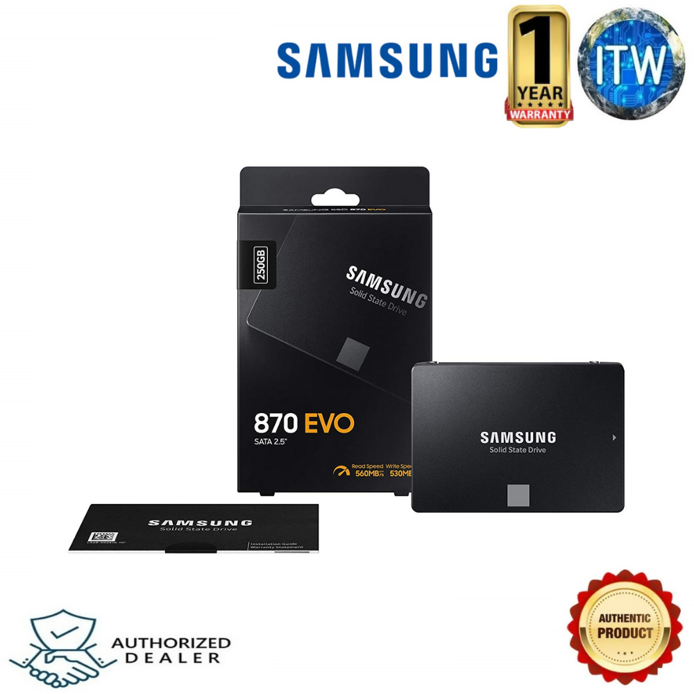 Samsung 870 EVO 500GB SATA III Internal Solid State Drive (SSD)  (MZ-77E500BW)