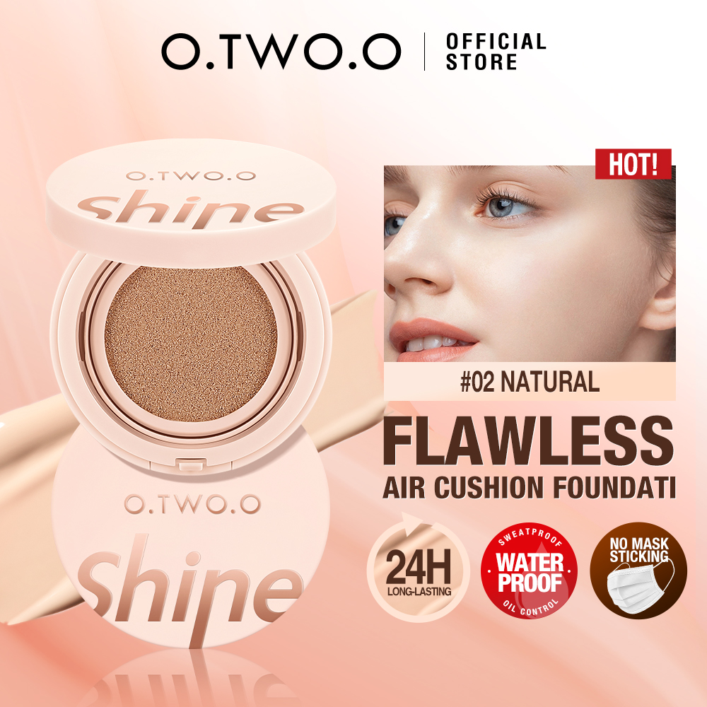 Discount on O.Two.O  shoes - SKU:  Air Cushion Bb Cream Natural Long-Lasting Waterproof Brighten 3 Colors Cosmetics For Women