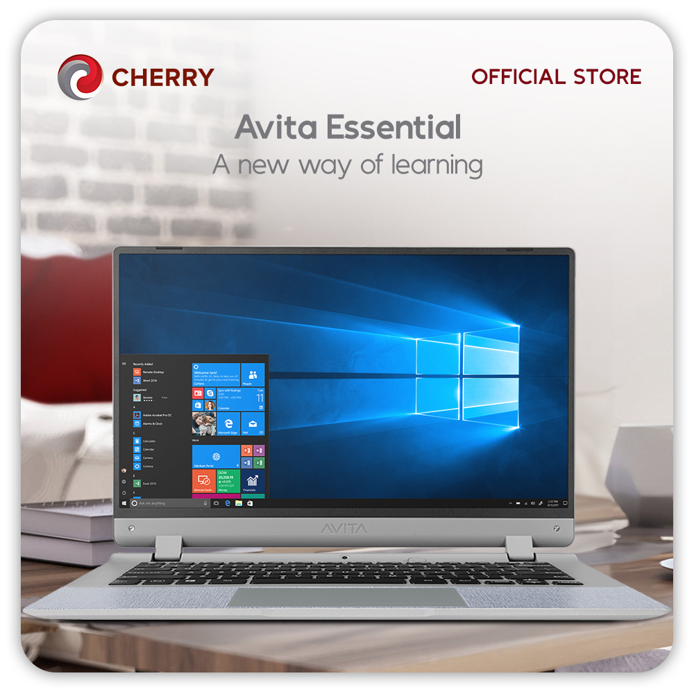 CHERRY x AVITA Essential 14" with Laptop Backpack