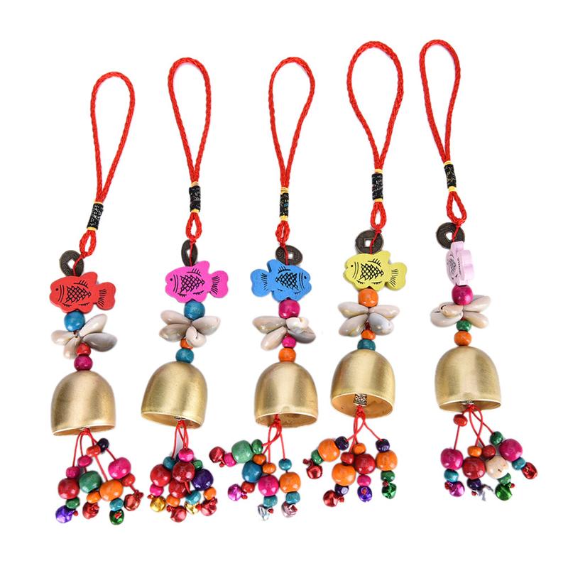 1PC National Copper Bell Mobile Wind Chime Home Yard Garden Outdoor Living new