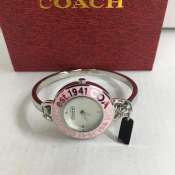 Gt/Coach Bangle Stailess Stee Watch silver pink