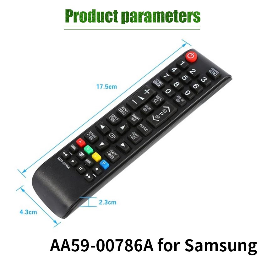 Smart TV Télécommande Infrarouge RF pour Samsung AA59-00602A AA59-00666A  AA59-00741A AA59-00496A LED Télévision 
