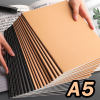 Kraft Paper A5/B5 Notebook - Thickened, 36 Sheets, Blank/Checked