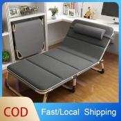 Portable Folding Bed - Heavy Duty for Home and Camping