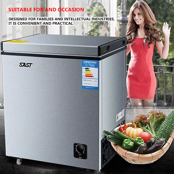 Top Chest Freezer with Direct Cooling System for Business