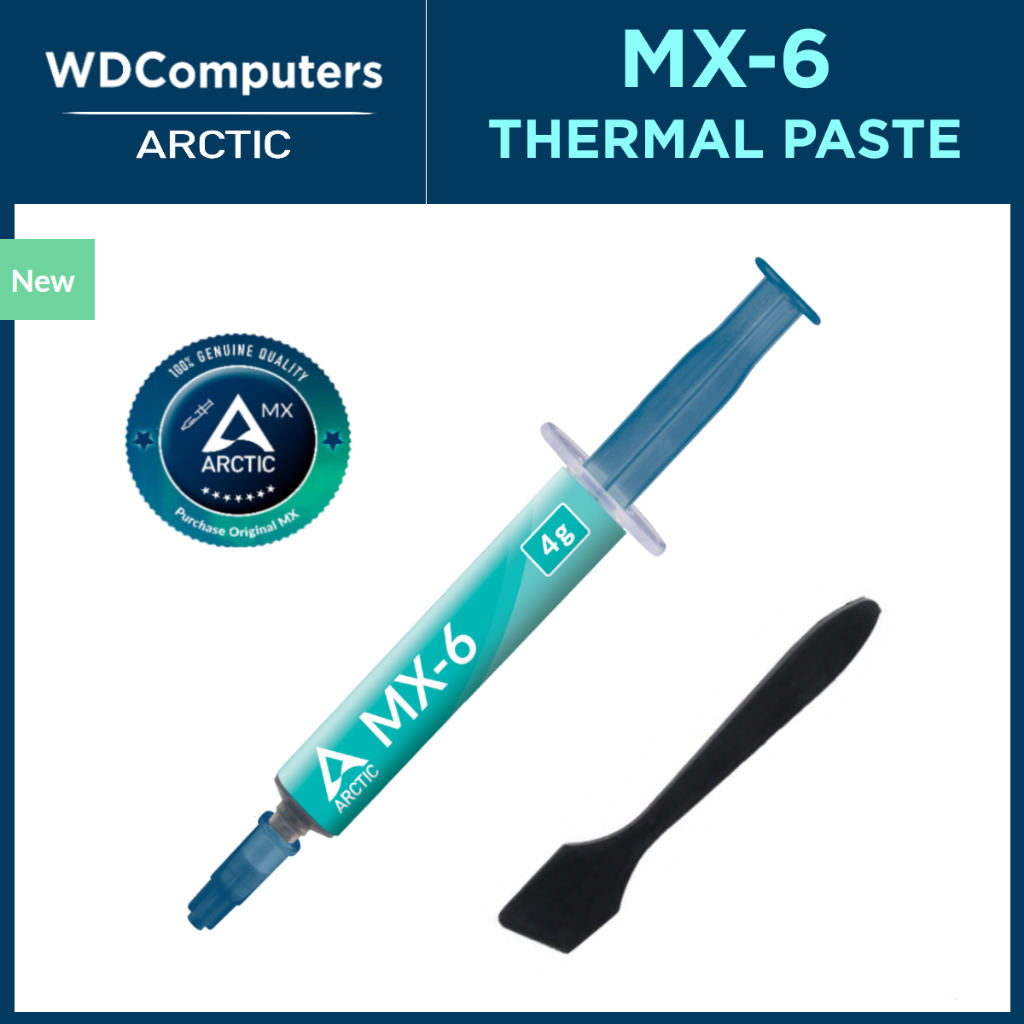 ARCTIC MX-6 (4 g) - Ultime Performance Thermal Paste pour CPU