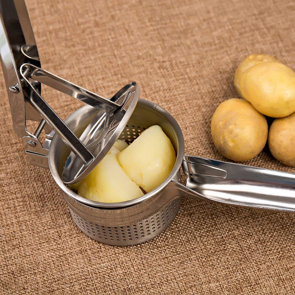  Meisha Potato Ricer – Stainless Steel Manual Masher