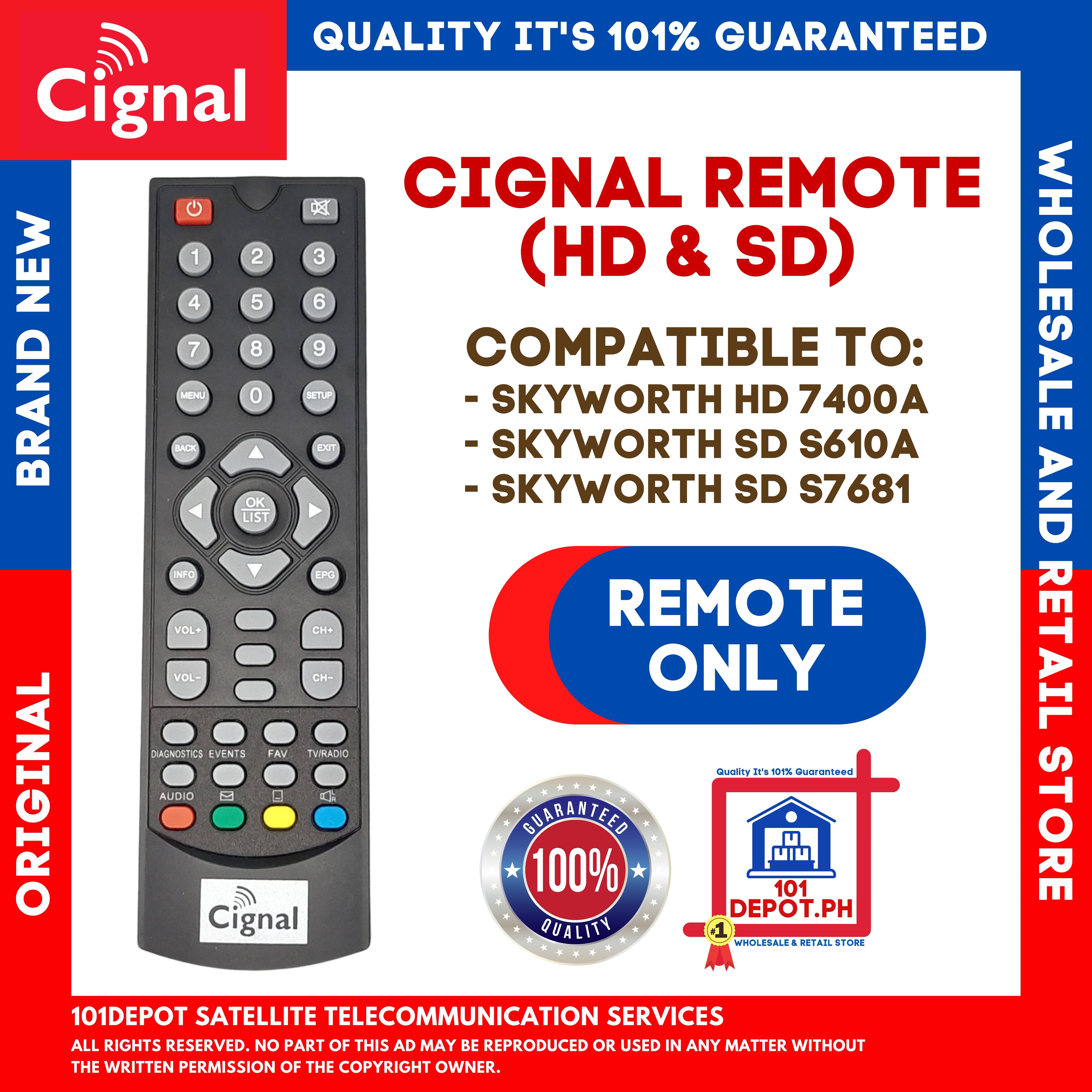 ORIGINAL Cignal Remote Skywo...