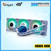 YGT Deep Frost ARGB AIO Liquid CPU Cooler