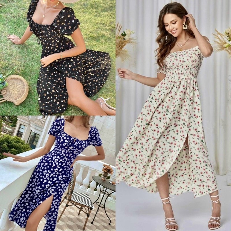 Shopee 2024 floral dress