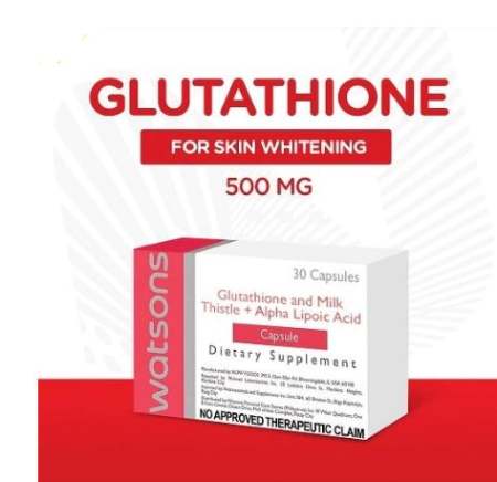 Watsons Glutathione & Milk Thistle + Alpha Lipoic Acid Capsules