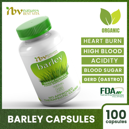 Pure Barley Capsules 100 Capsules 500mg