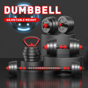 Dumbbell Set Pair Detachable 10KG/20KG/30KG/40KG Environmentally Friendly Pvc Fitness Equipment 2 In 1 set Indoor Fitness Equipment