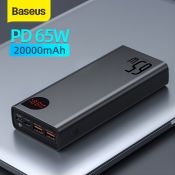 Baseus 20000mAh Laptop Powerbank with 65W Fast Charging