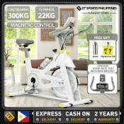 ET Sports Magnetic Stationary Bike - Ultra-Quiet Home Workout Equipment