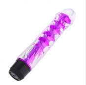 Yuechao Smooth Jelly Vibrating Dildo - Purple (Monstermarketing)