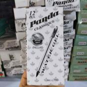 Panda Black Gel Pen Set for Office and School