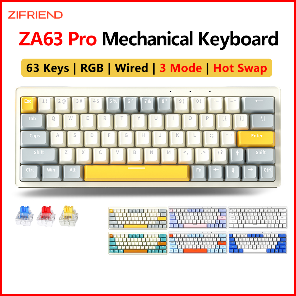 Ajazz AK832 Pro Mechanical Keyboard KeebFinder