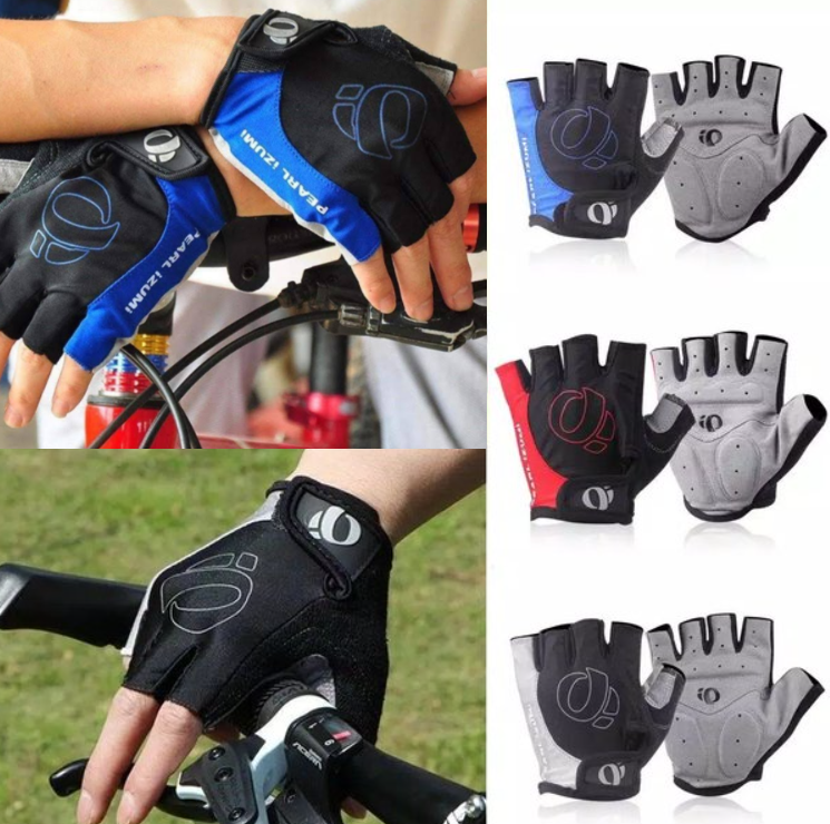 Pearl Izumi Half-Finger Bike Gloves with Anti-Slip Grip