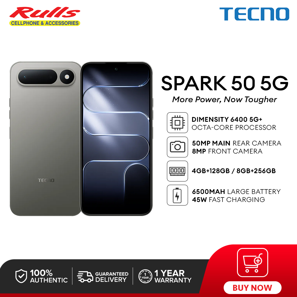 TECNO SPARK 50 5G (8+256 / 6+256 / 4+128) Smartphone / Dimensity 6400 5G+ / 50MP Main Camera / 120Hz 6.78'' HD Display / 6500mAh Battery / 45W Super Charge - Image 2
