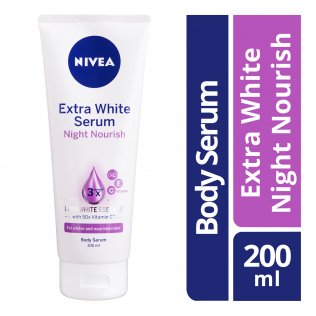 nivea white night nourish