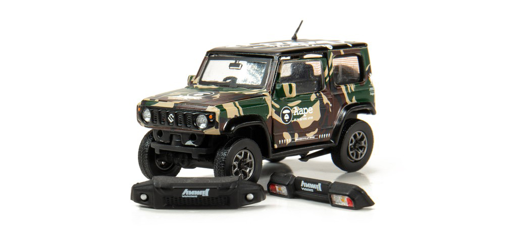 BM Creations 1/64 Camouflage Pop Race Suzuki Jimny (JB74