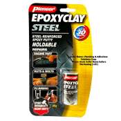 Pioneer Epoxy Clay Steel 25grams Short Steel Epoxy Steel Adhesive Radiator Repair Metal Leak P-Trap Leak Sealant Radiator Sealant P-trap Sealant Pipes Sealant