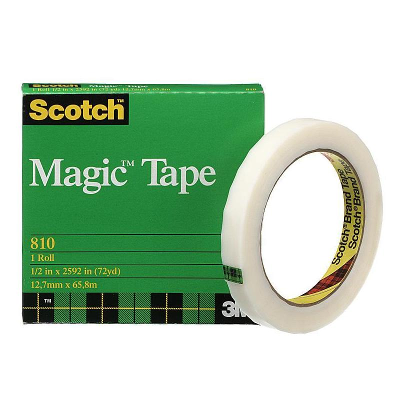810 25MM - 3m - Sealing Tape, Scotch, Transparent