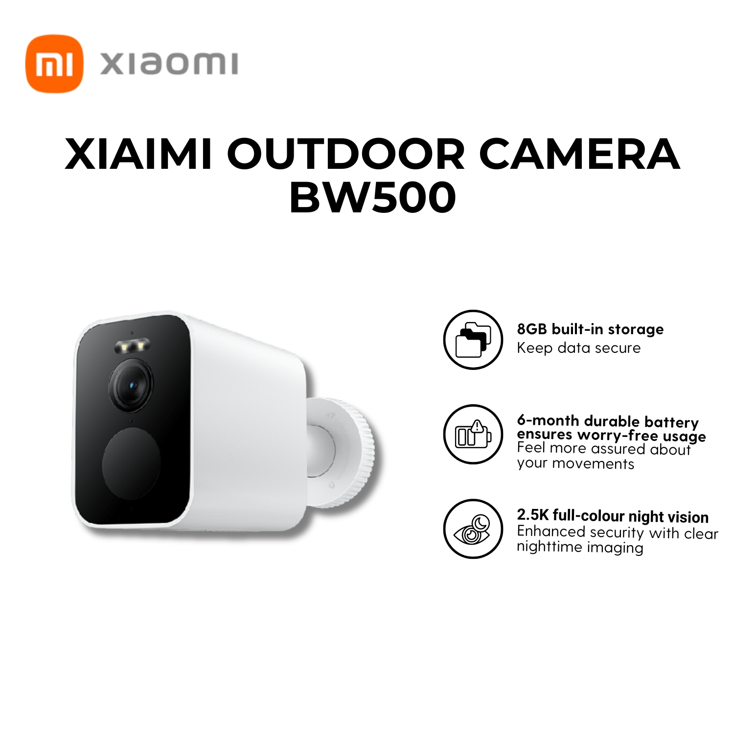 Xiaomi Redmi IMILAB EC Wireless CCTV Camera (Not Gateway) Bullet