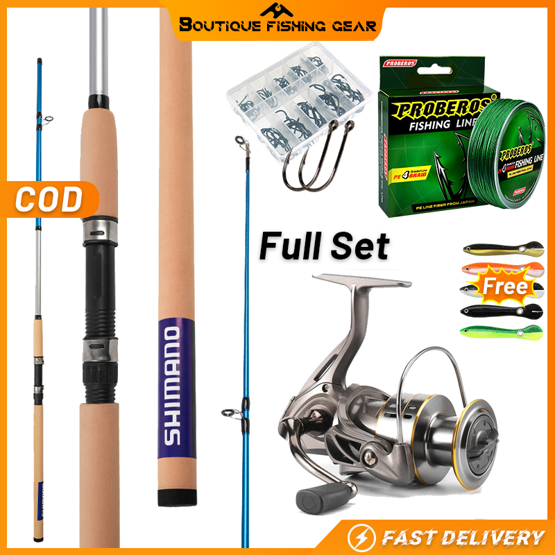 lazada fishing rod shimano Shop Shimano Fishing Rod And Reel Combo Online with Best Discounts and Low  Prices